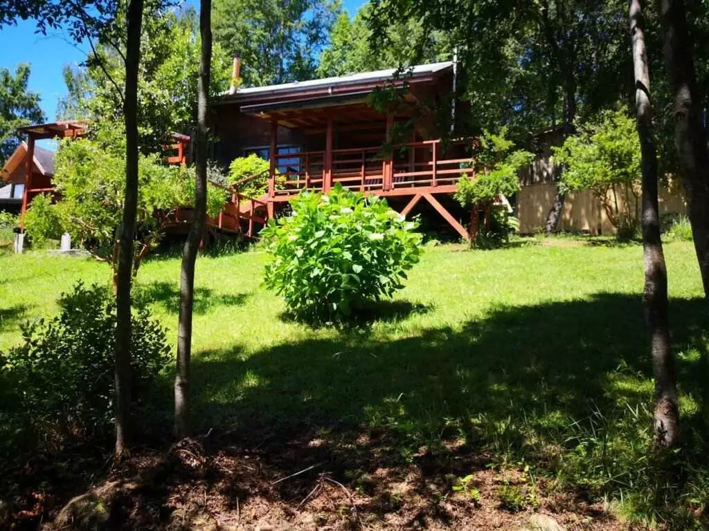 Cabañas en Coñaripe . Oregón con tinaja en Cabañas Los Hualles de Coñaripe