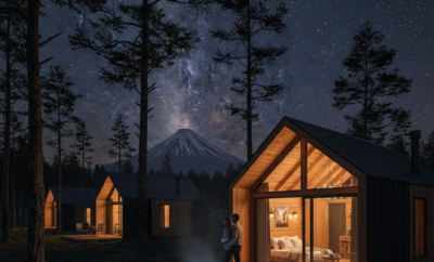 Aloja bajo las estrellas en Casas Los Hualles de Coñaripe