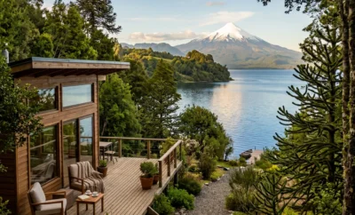 Aloja como en tu casa, pero cerca del lago: opciones ideales en Chile