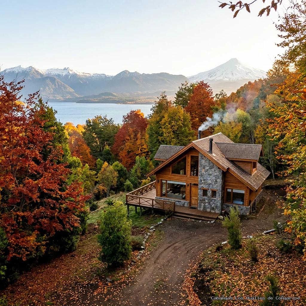 Cabañas Coñaripe en otoño