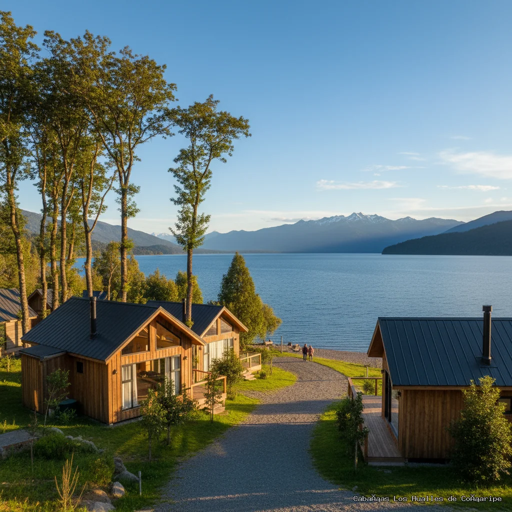 Casas Los Hualles a pasos del Lago Calafquén. Un lodge seguro y tranquilo.