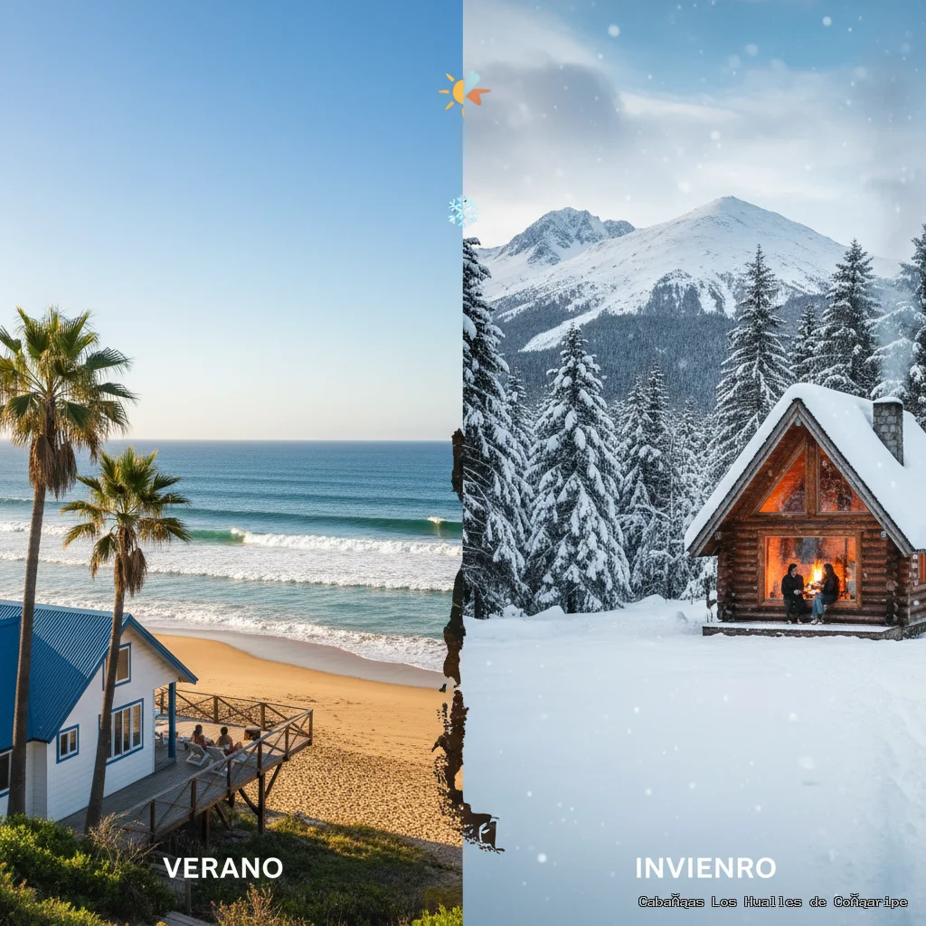 Consejos para elegir el alojamiento perfecto en Chile según la temporada: verano vs. invierno