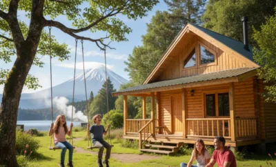 Cabañas familiares en Coñaripe: Espacios ideales para disfrutar con niños y actividades recomendadas