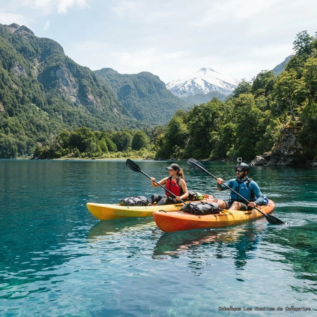 Actividades de turismo aventura y kayak en el Lago Pellaifa: Una joya oculta cerca de Coñaripe